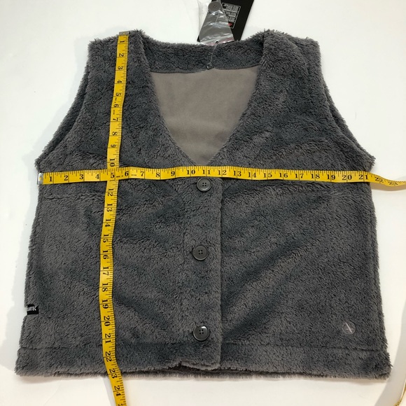 NWT Polartec Women’s Vest jacket gray color size L - Picture 5 of 7